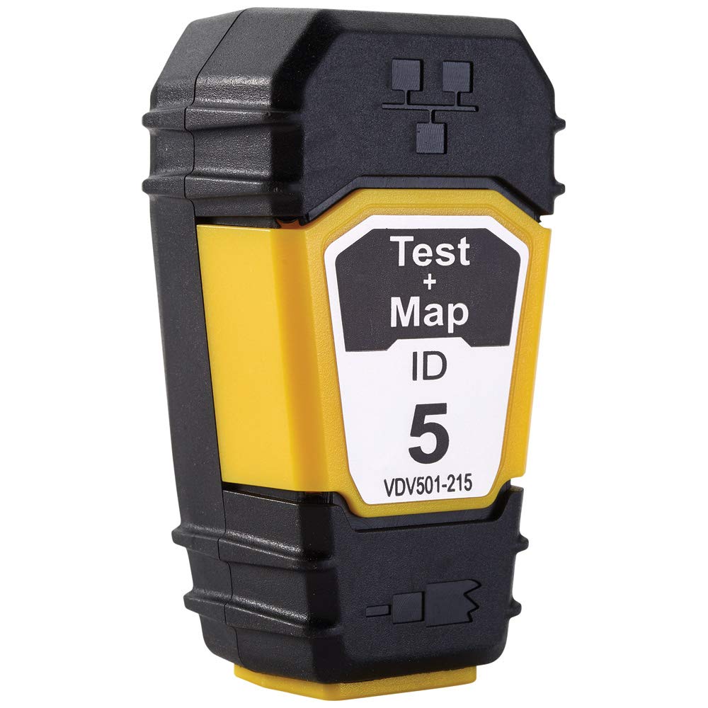 Klein Tools VDV501-215 Cable Tester Remote, Test + Map Remote #5 for Klein Tools Scout Pro 3 Cable Tester