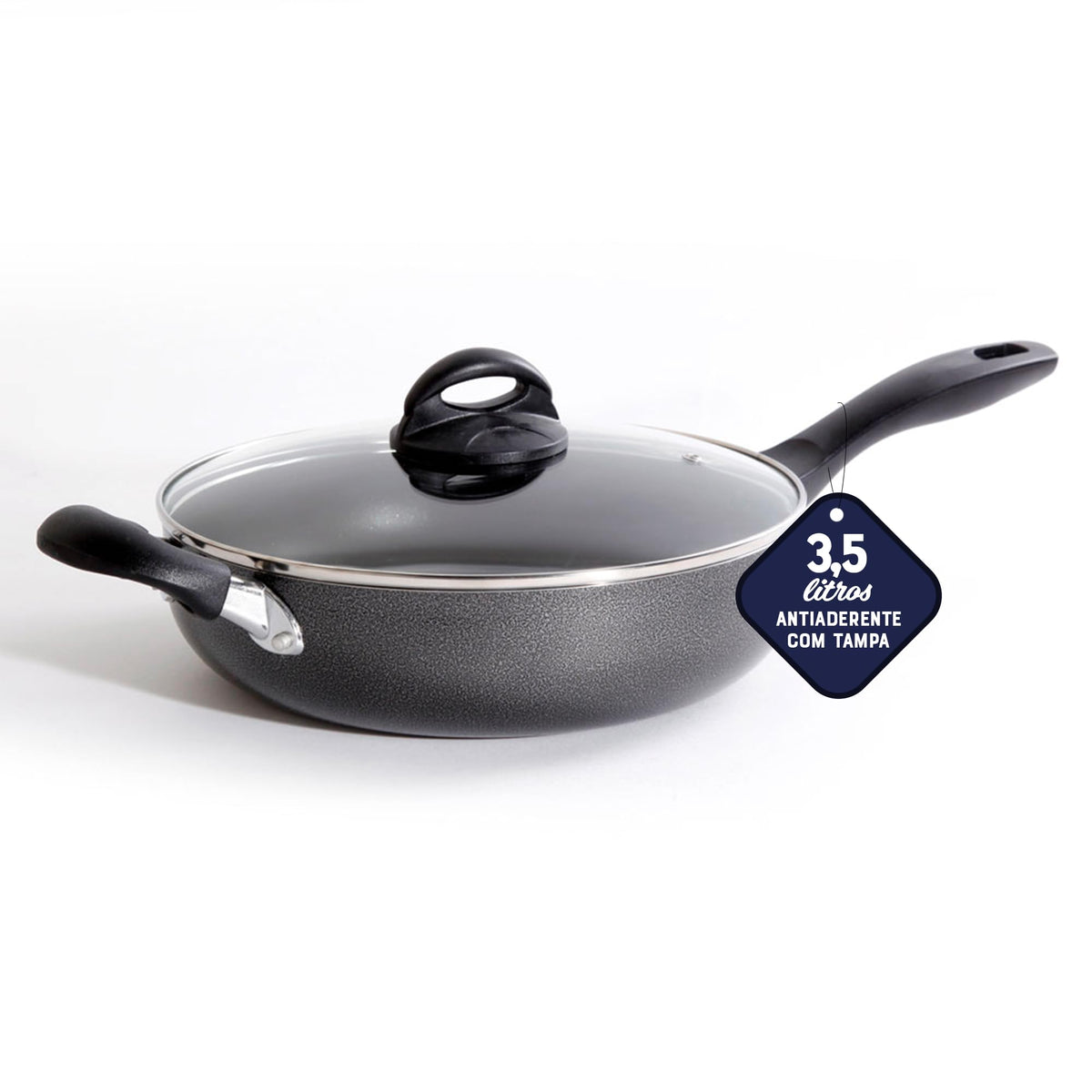 Oster Clairborne Saute Pan, 10.25-Inch, Black