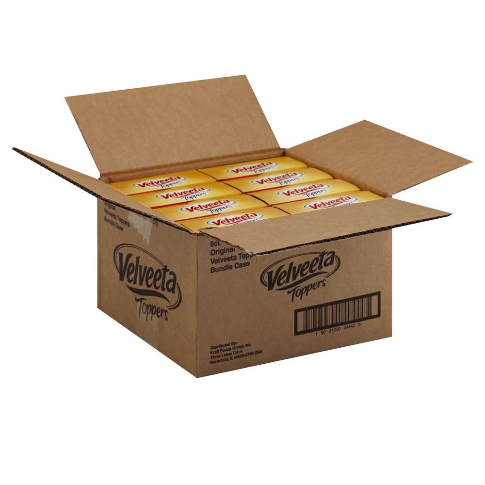 Velveeta Original Processed Cheese Sauce Pouch, 12 Ounce -- 8 per case.