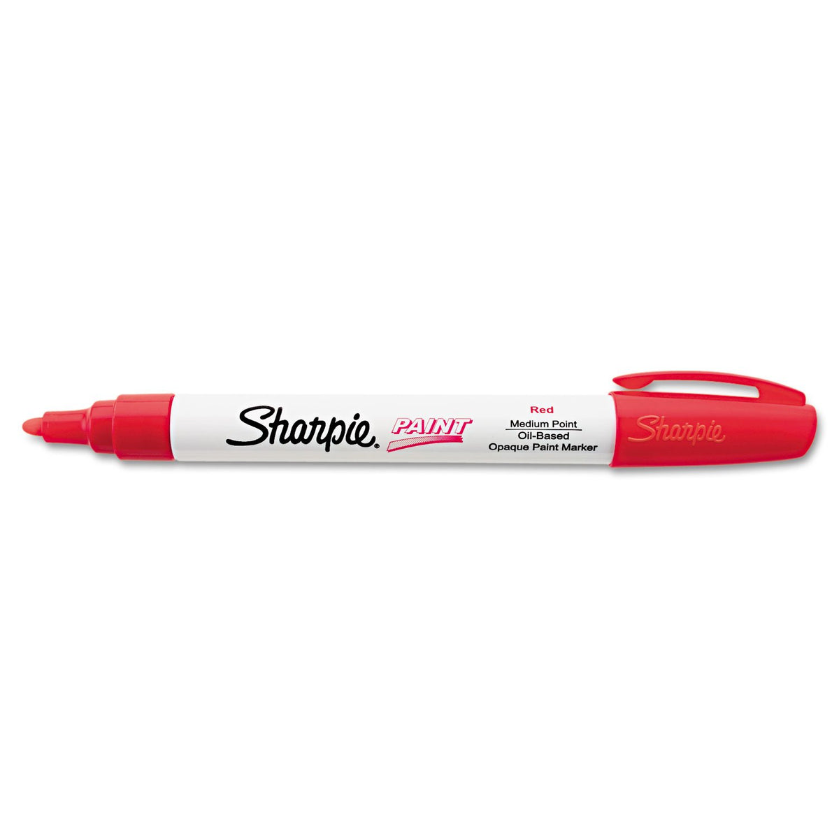 SHARPIE 35550 Permanent Paint Marker Medium Point Red