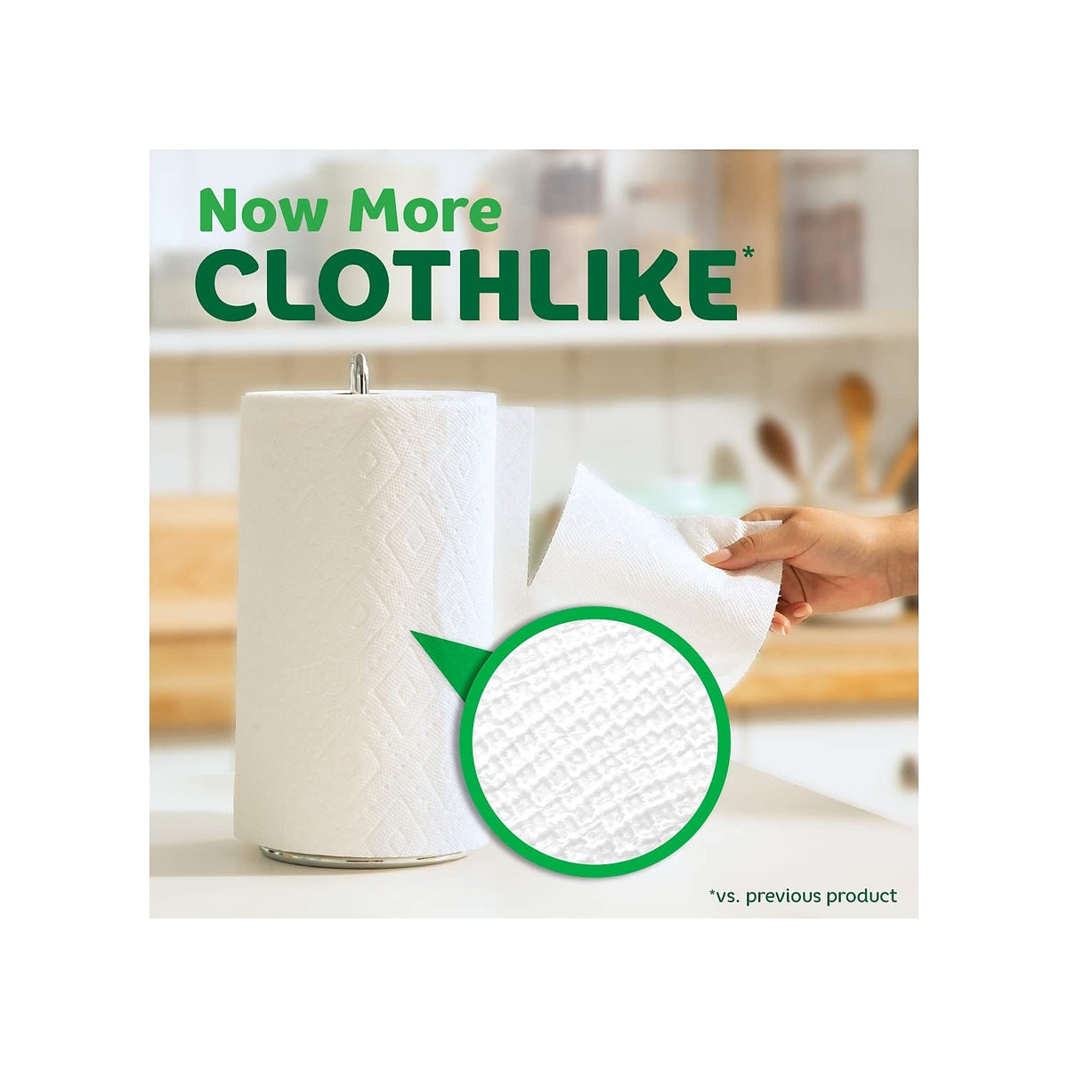 Bounty Select-A-Size Paper Towels, 6 Double Rolls, White, 90 Sheets Per Roll