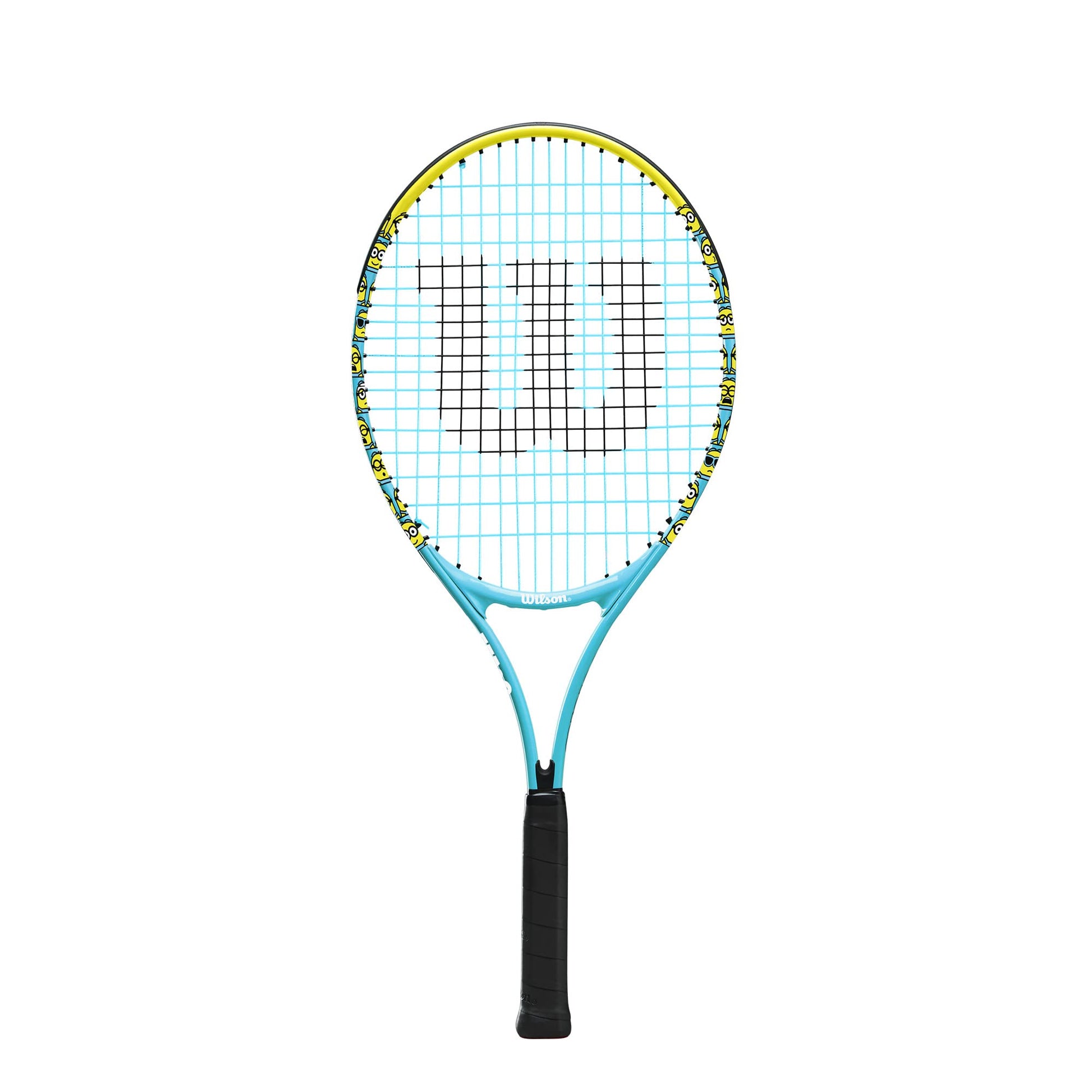 WILSON Minions 2.0 Junior 25 Recreational Tennis Racket - Yellow/Blue