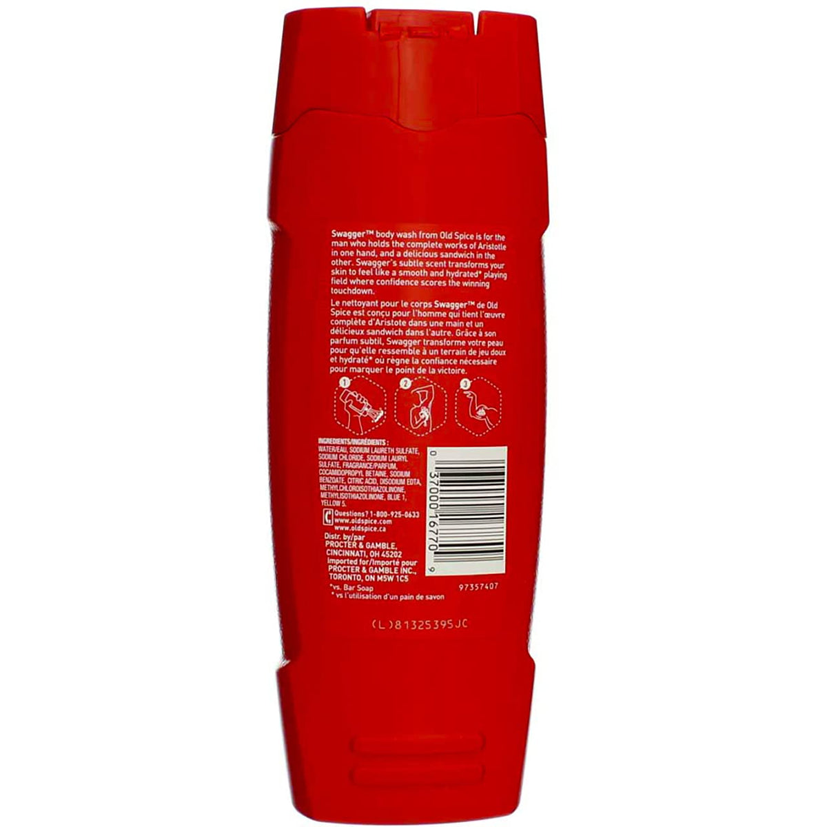 Old Spice Bw Swagger Red Size, 16 Oz