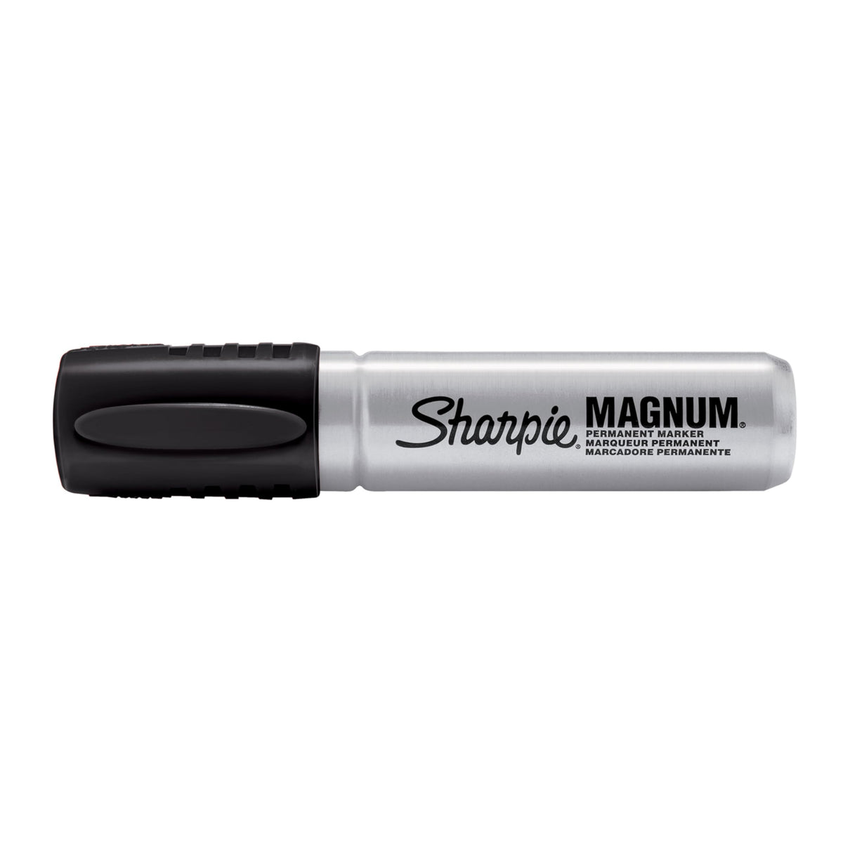 Sharpie Pro Magnum Permanent Markers | Chisel Tip | Black Ink | 12 Count