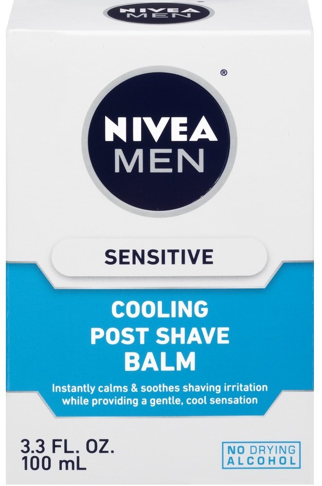 Nivea for Men Sensitive Cooling Post Shave Balm 3.3 Ounce