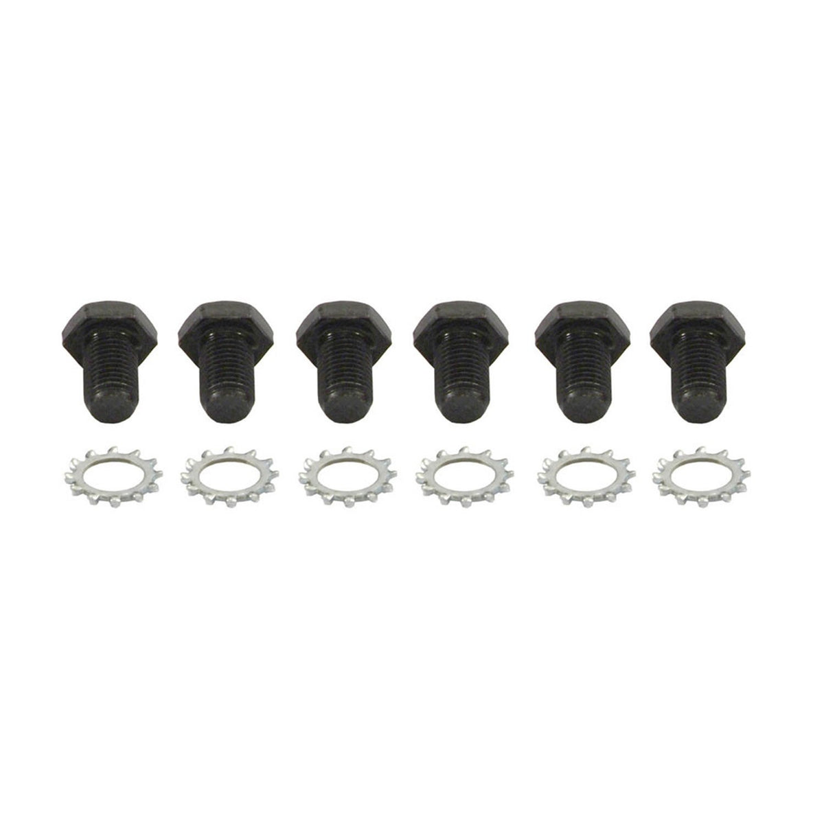 Spectre Performance 4696 Flexplate Bolt, Hex, Alloy Steel, Black Oxide
