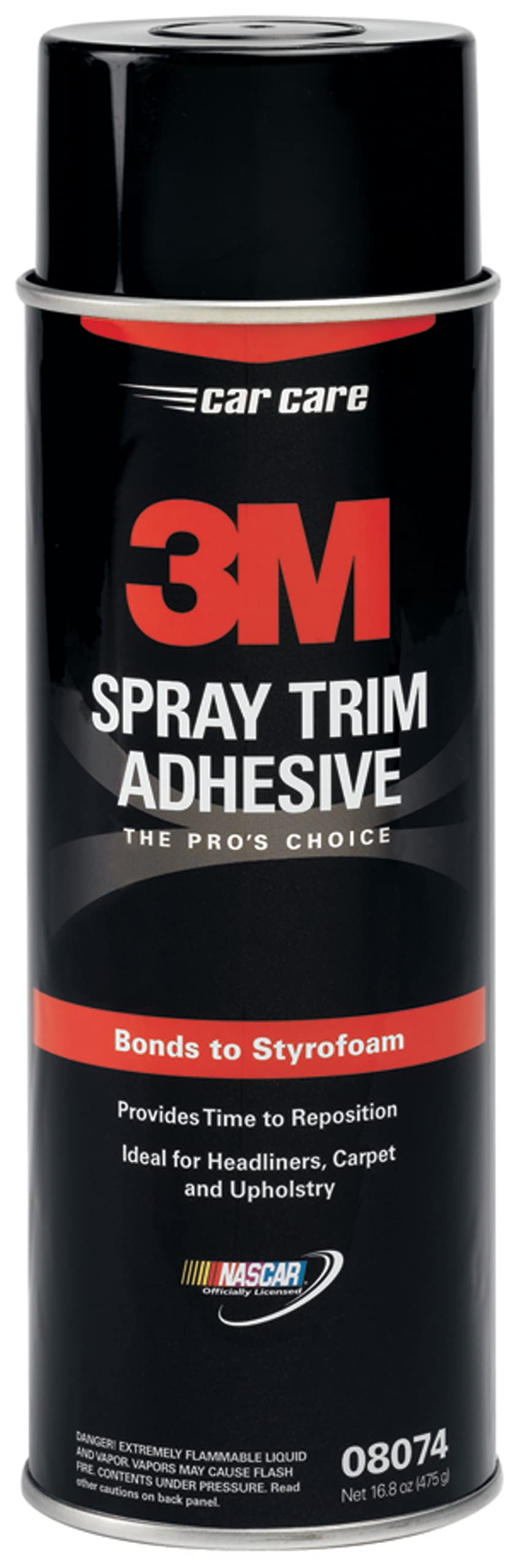 3M Spray Trim Adhesive, 08074, 16.8 oz Nt Wt