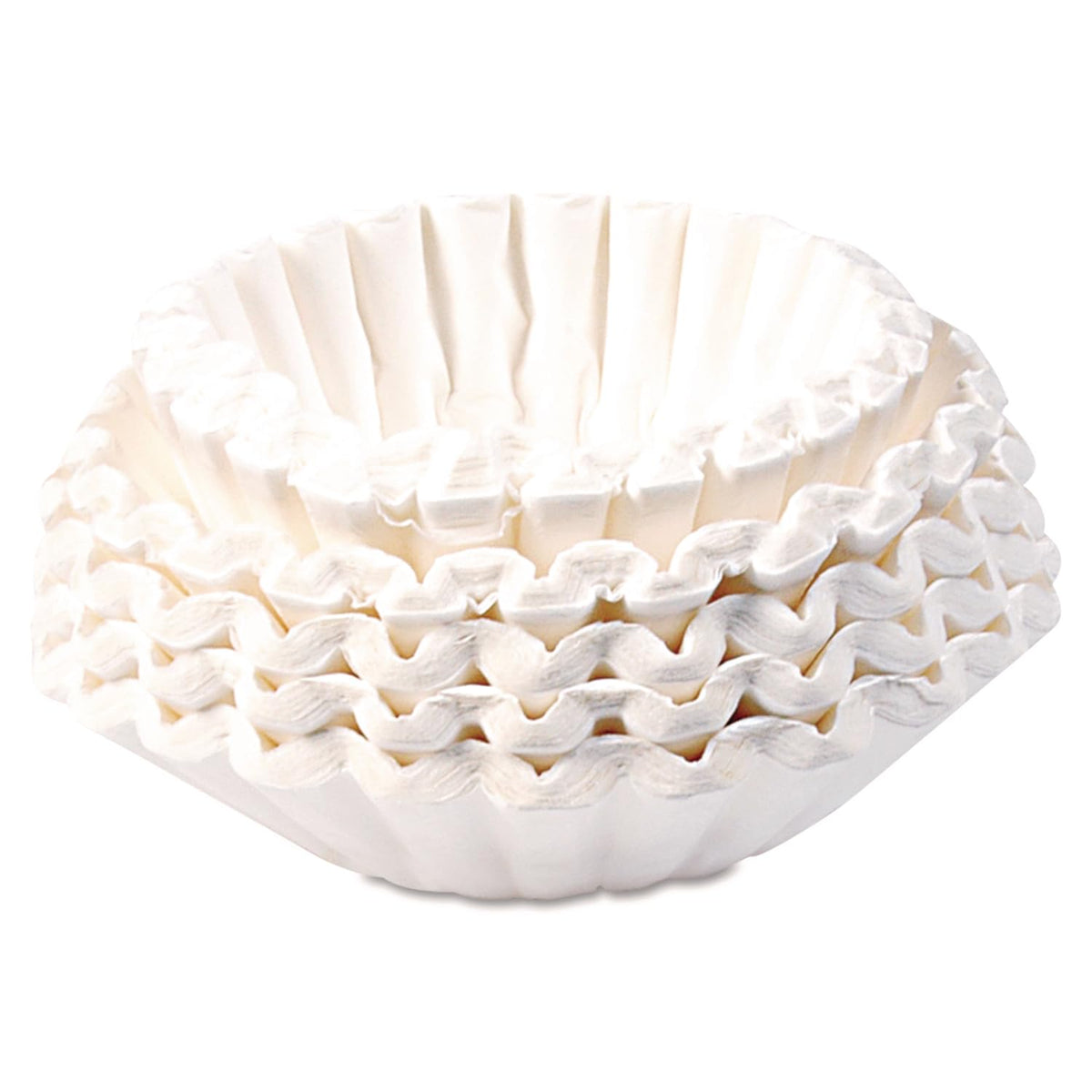 BUNN 1M5002 Commercial Coffee Filters, 12-Cup Size, 1000/Carton