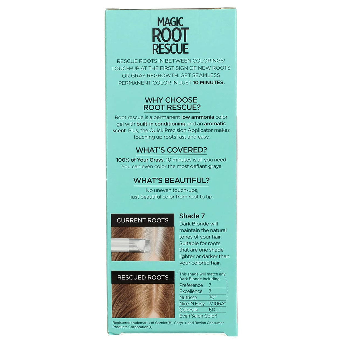 L'Oreal Paris Root Rescue Root Coloring Kit 7 Dark Blonde