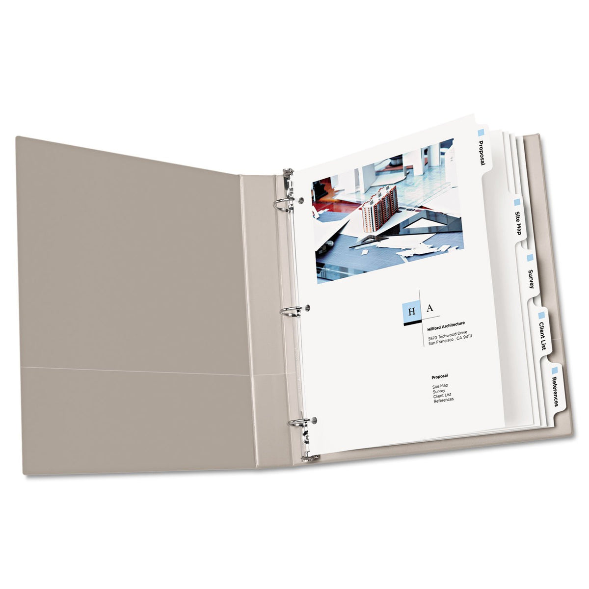 Avery Customizable Print-On Dividers for 3 Ring Binders, 5-Tab Set, 5 Sets (11515)