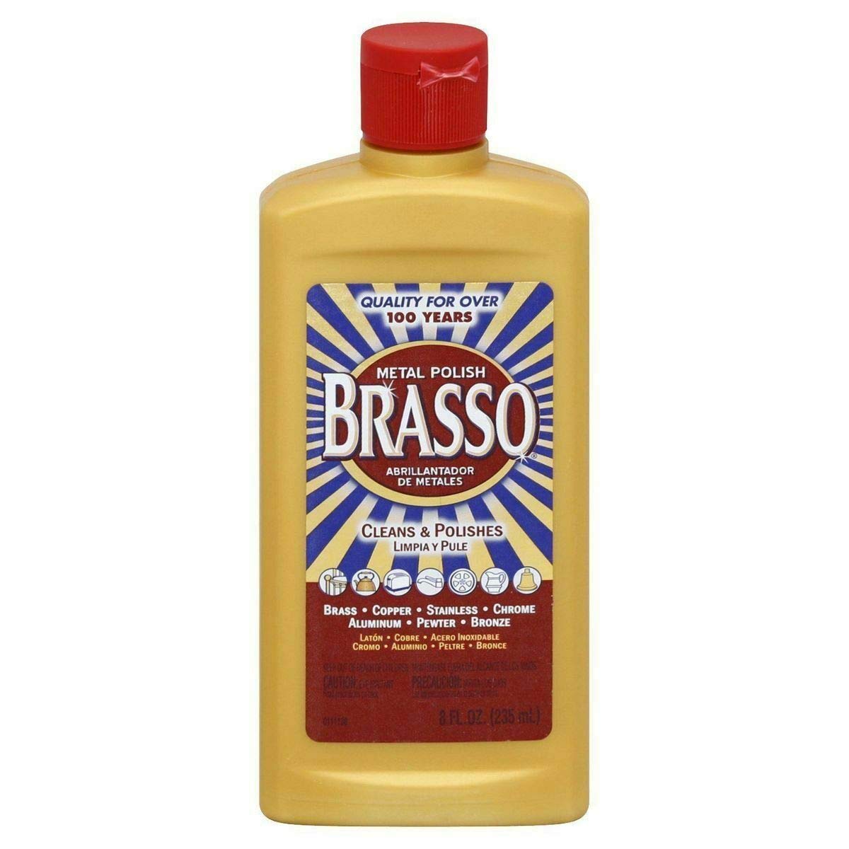 Brasso Multi Prpse Mtl Plsh 8 oz product image 1