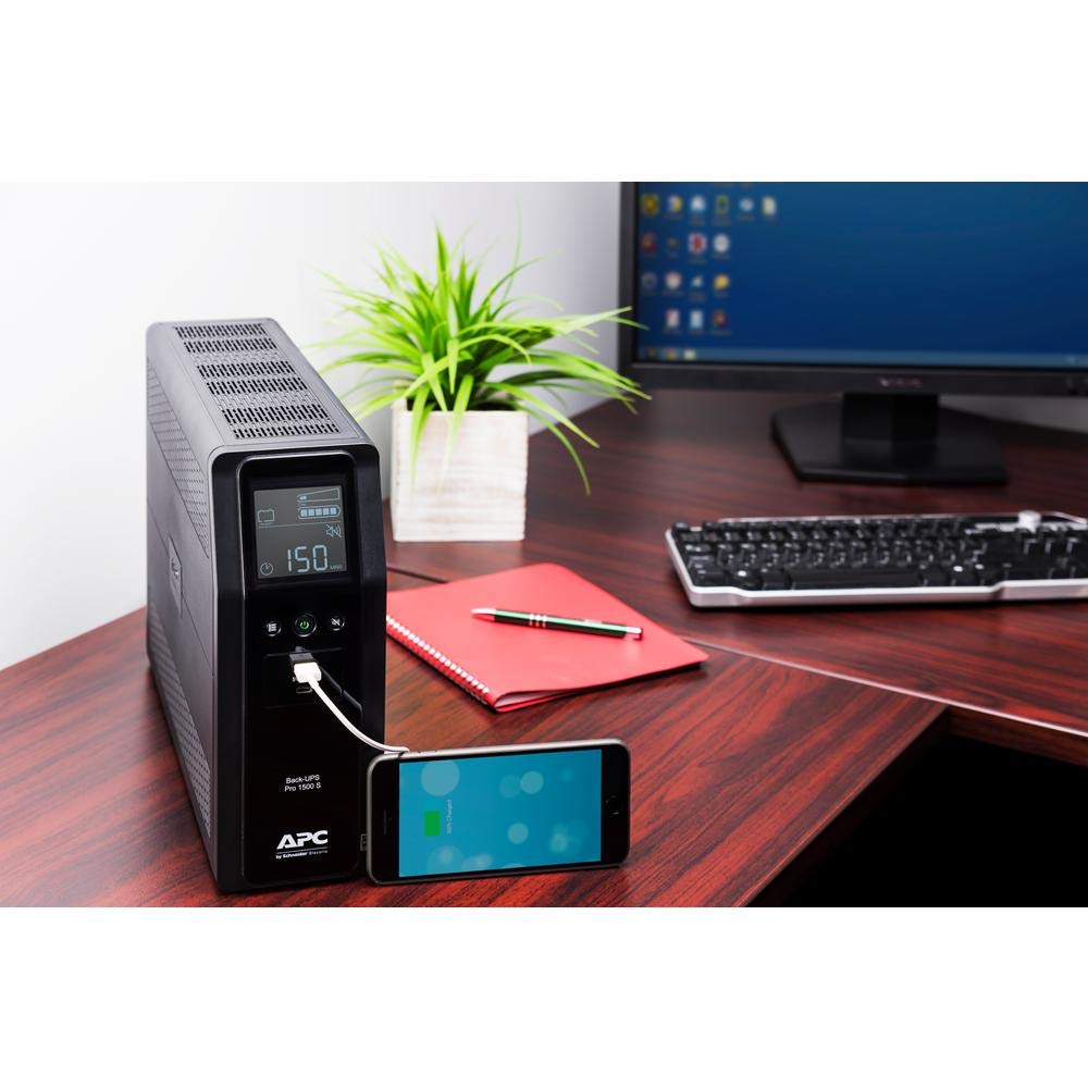 APC 1500VA Battery Backup with LCD