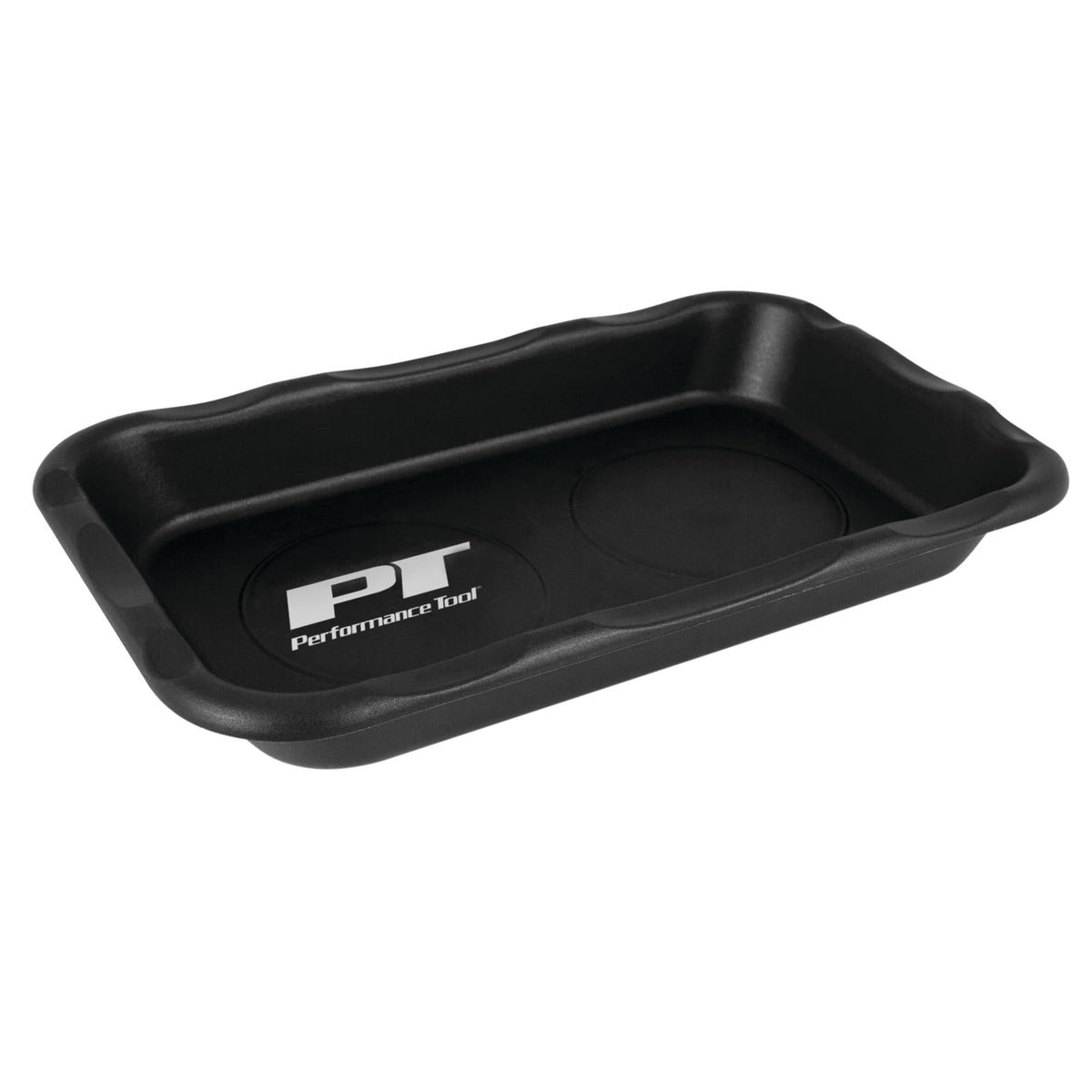 Performance Tool W1285 Large Magnetic Nut & Bolt Tray for Garages and Workshops, Black, 6-Inch x 10-Inch