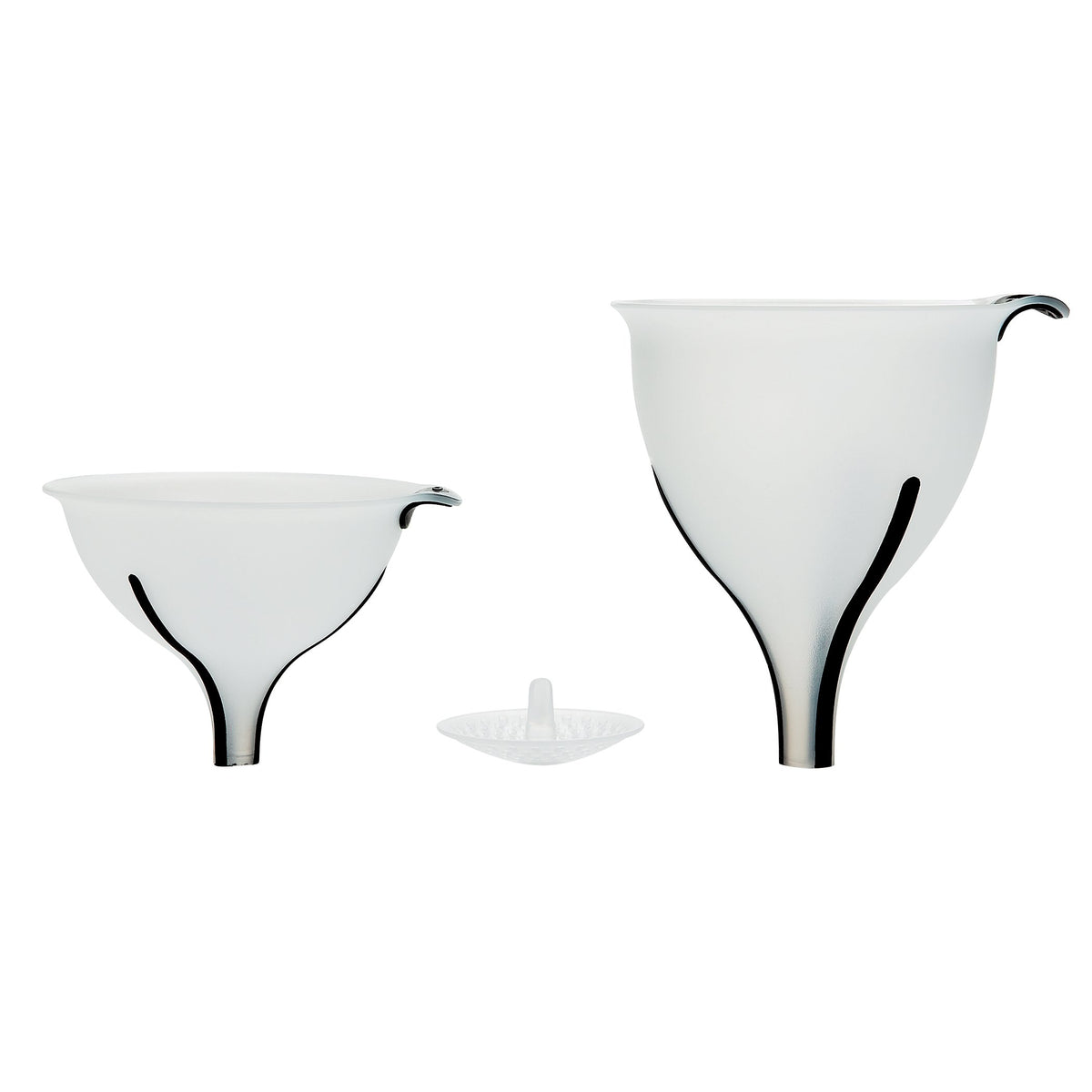 OXO Good Grips 3-Piece Multi-Purpose Funnel Set, White