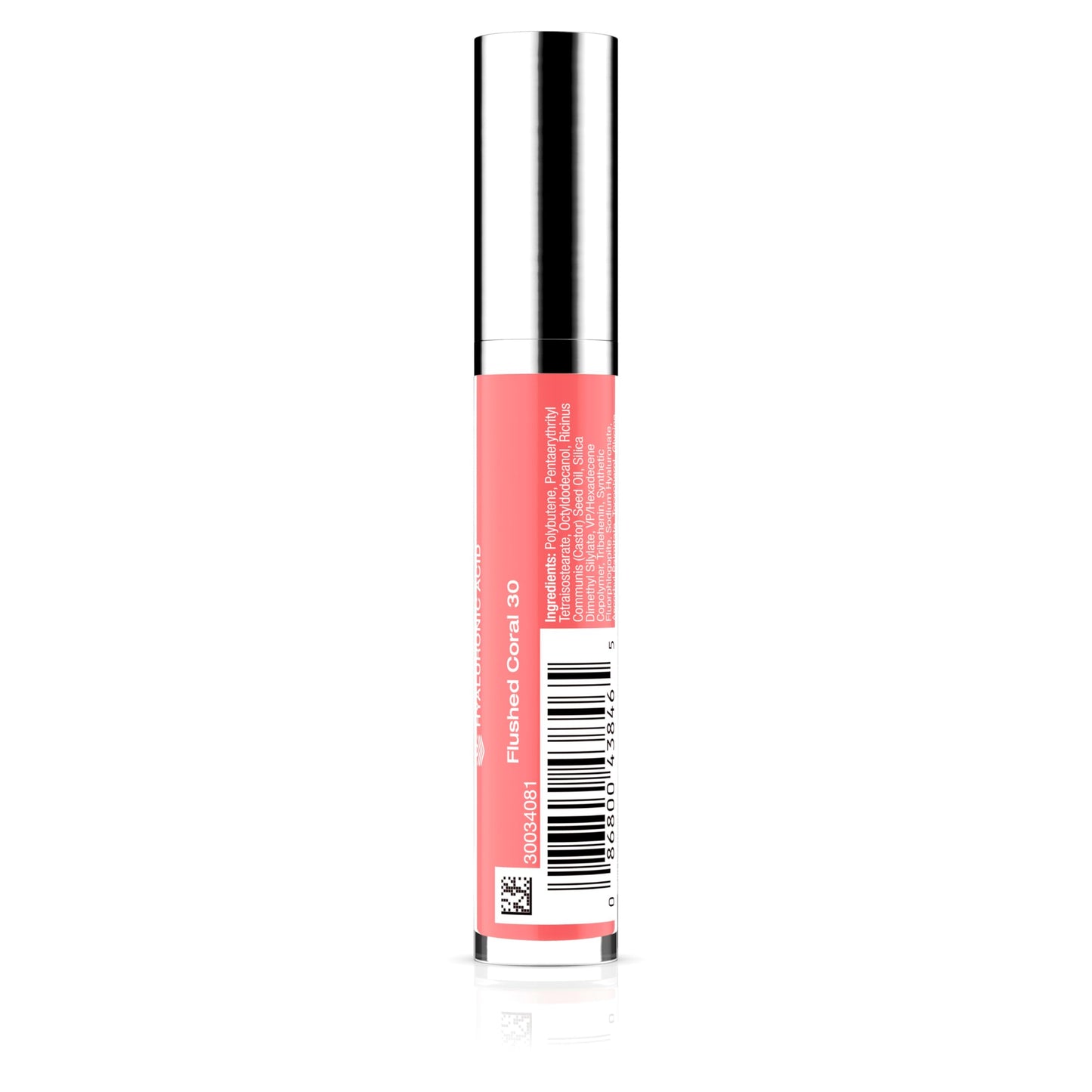 Neutrogena Hydro Boost Hydrating Lip Shine, 30 Flushed Coral Color 0.10 Oz
