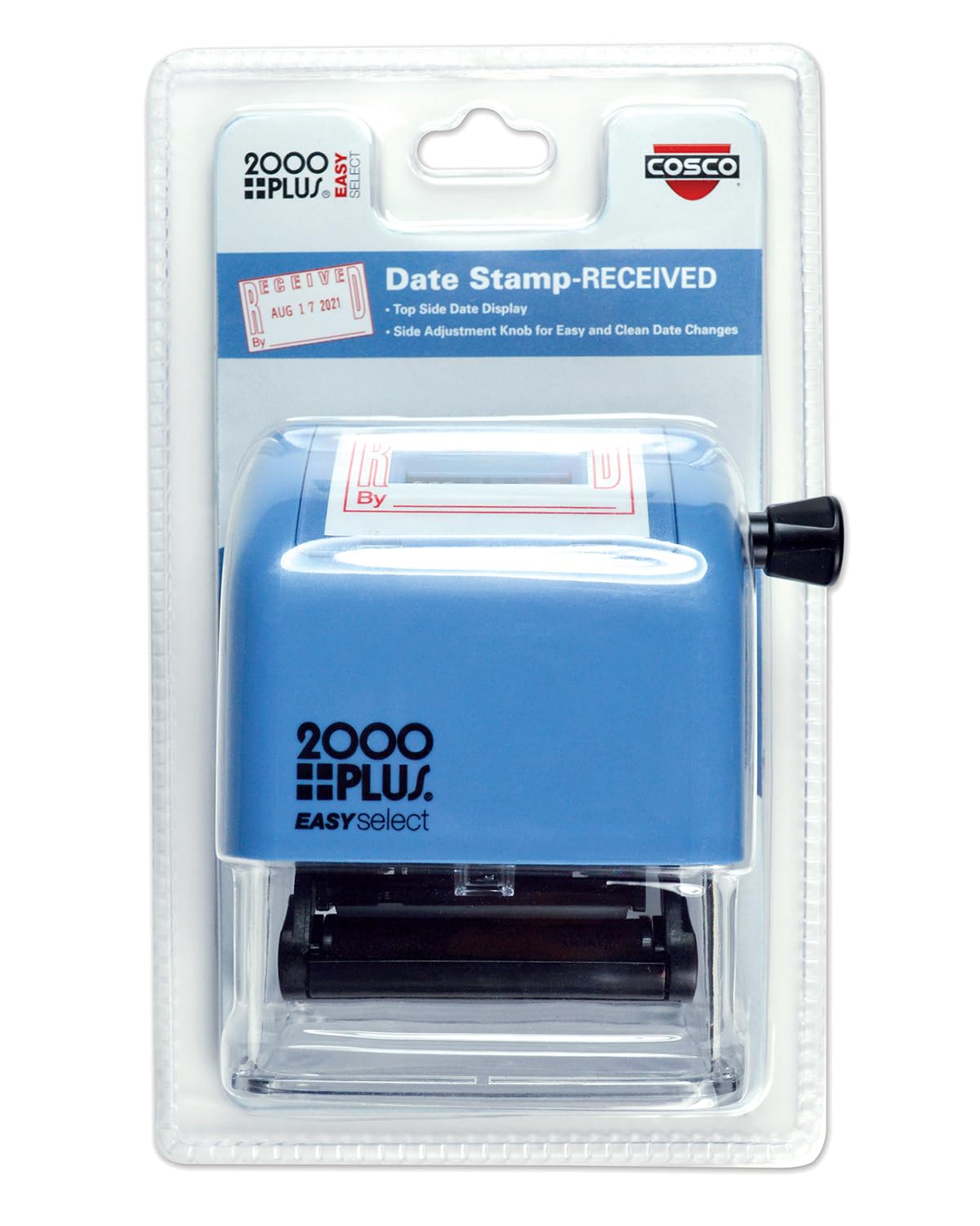 COSCO 2000PLUS ES Dater, Received + Date, 1 X 1.81, Red