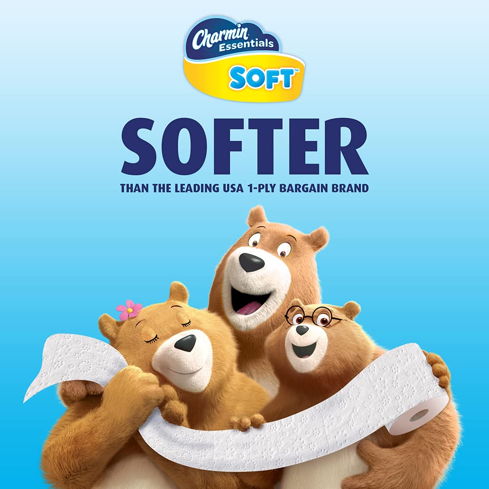 Charmin Essentials Soft Toilet Paper 12 Mega Rolls