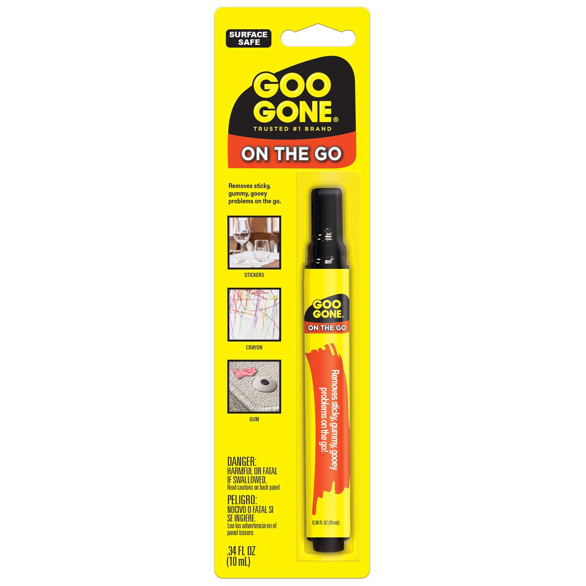 Mess-Free Pen Cleaner, Citrus Scent, 0.34 Pen Applicator