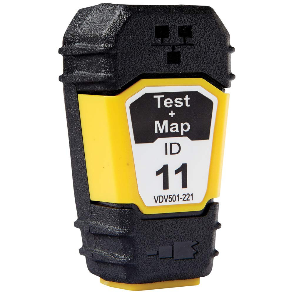 Klein Tools VDV501-221 Cable Tester Remote, Test + Map Remote #11 for Klein Tools Scout Pro 3 Cable Tester