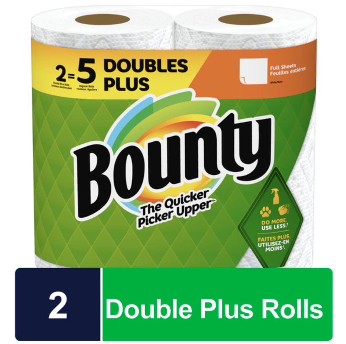 Bounty Full Sheets Huge 2-Ply Paper Towels, Pack Of 2 Rolls (3 packs)