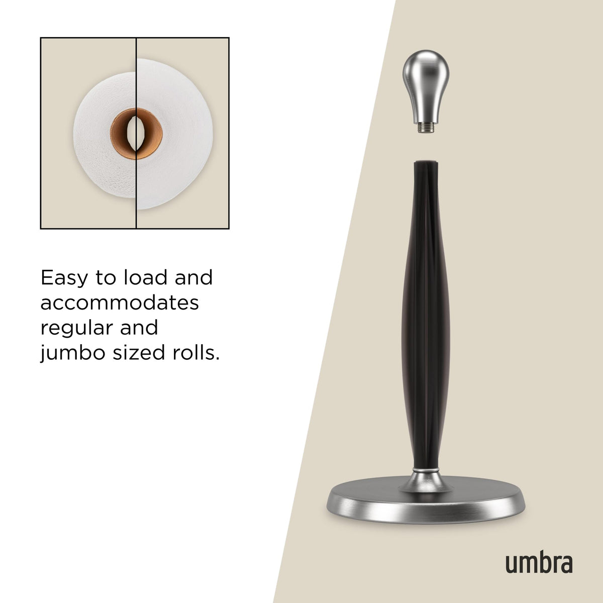 tug paper towel holder