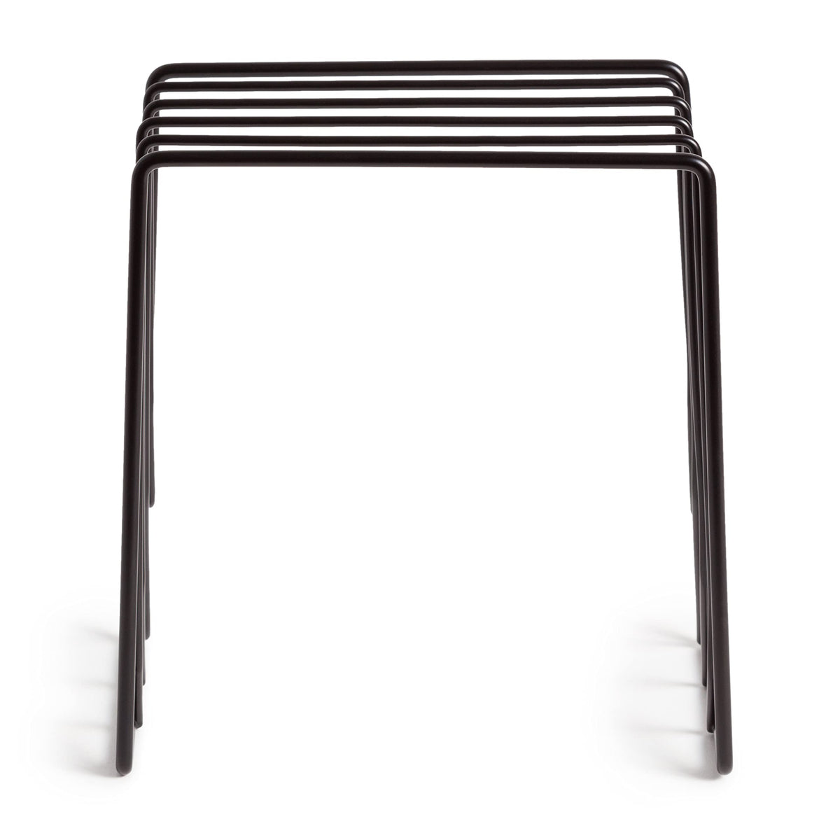 U Brands Vena Desk Organization Matte Black Collection Letter Sorter