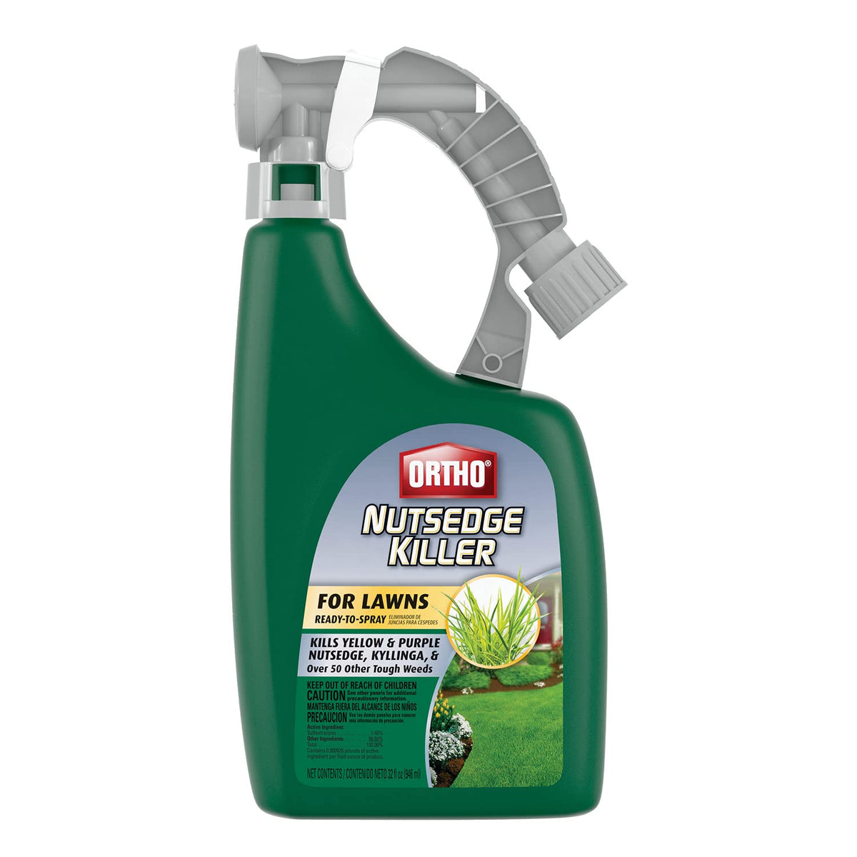 Ortho Nutsedge Killer for Lawns Ready-To-Spray, 32 fl oz - Packaging may vary