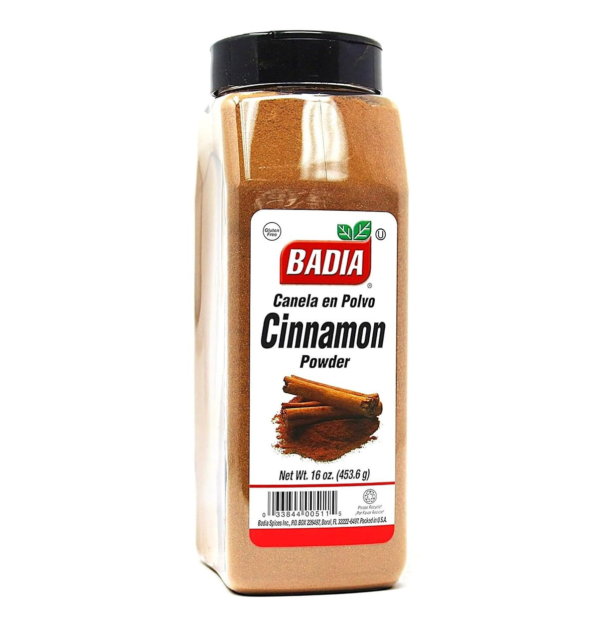 Badia Ground Cinnamon Powder, 16 Ounce