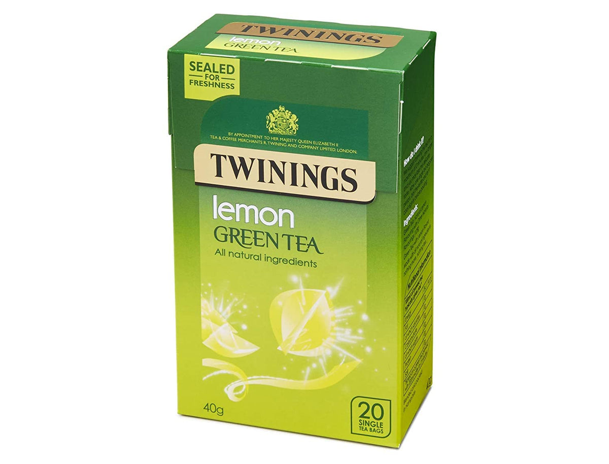 Twinings Green Tea & Lemon Teabags, 40 g