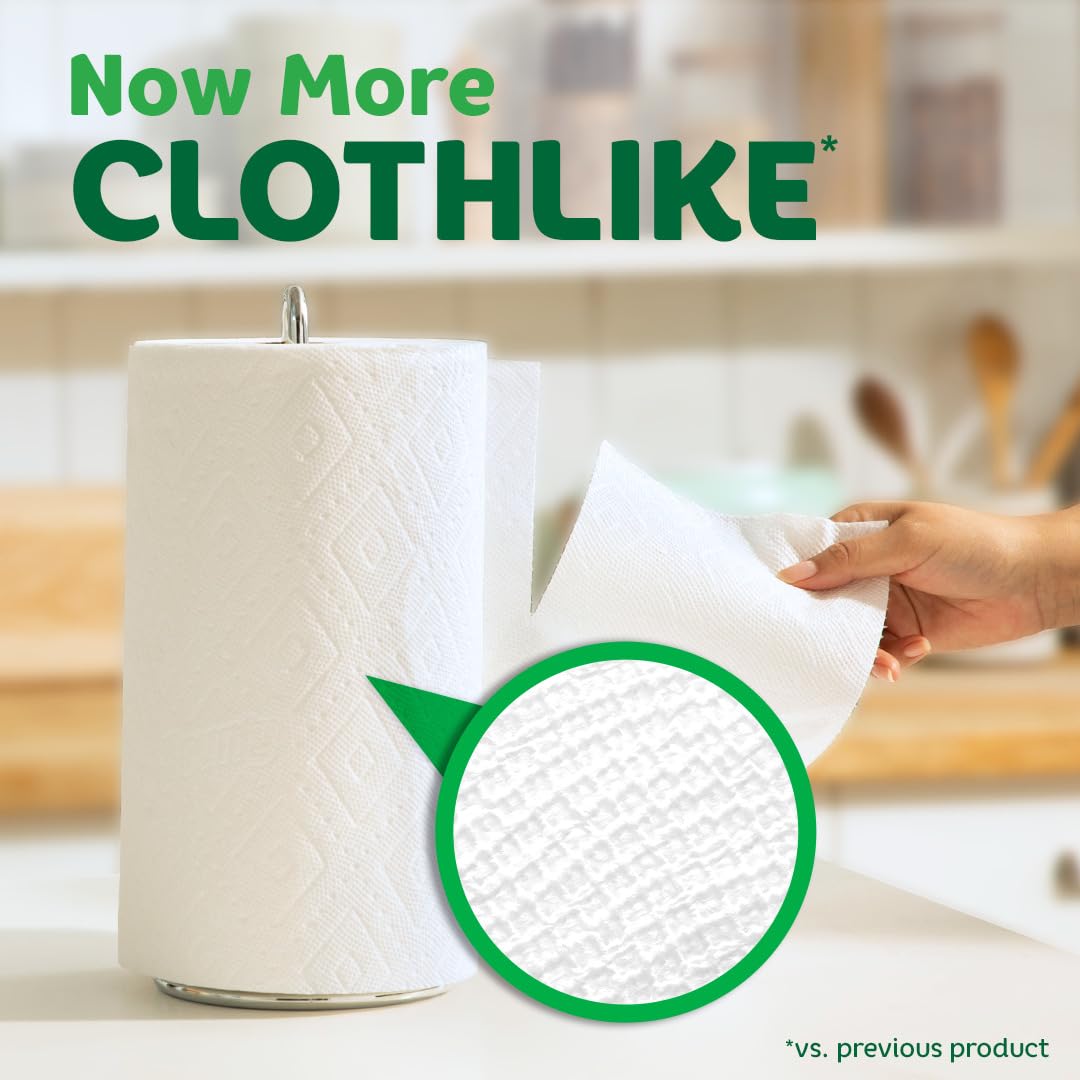 Bounty Select-A-Size Paper Towels, 6 Triple Rolls, White, 135 Sheets Per Roll