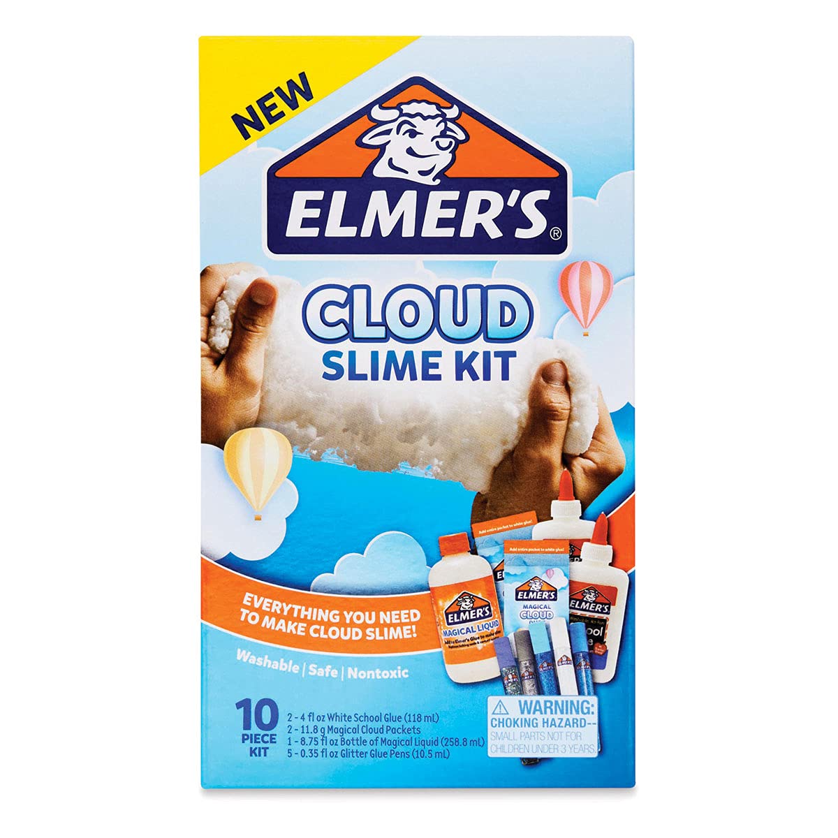 Elmer's All-in-One Slime Kit-Cloud Slime
