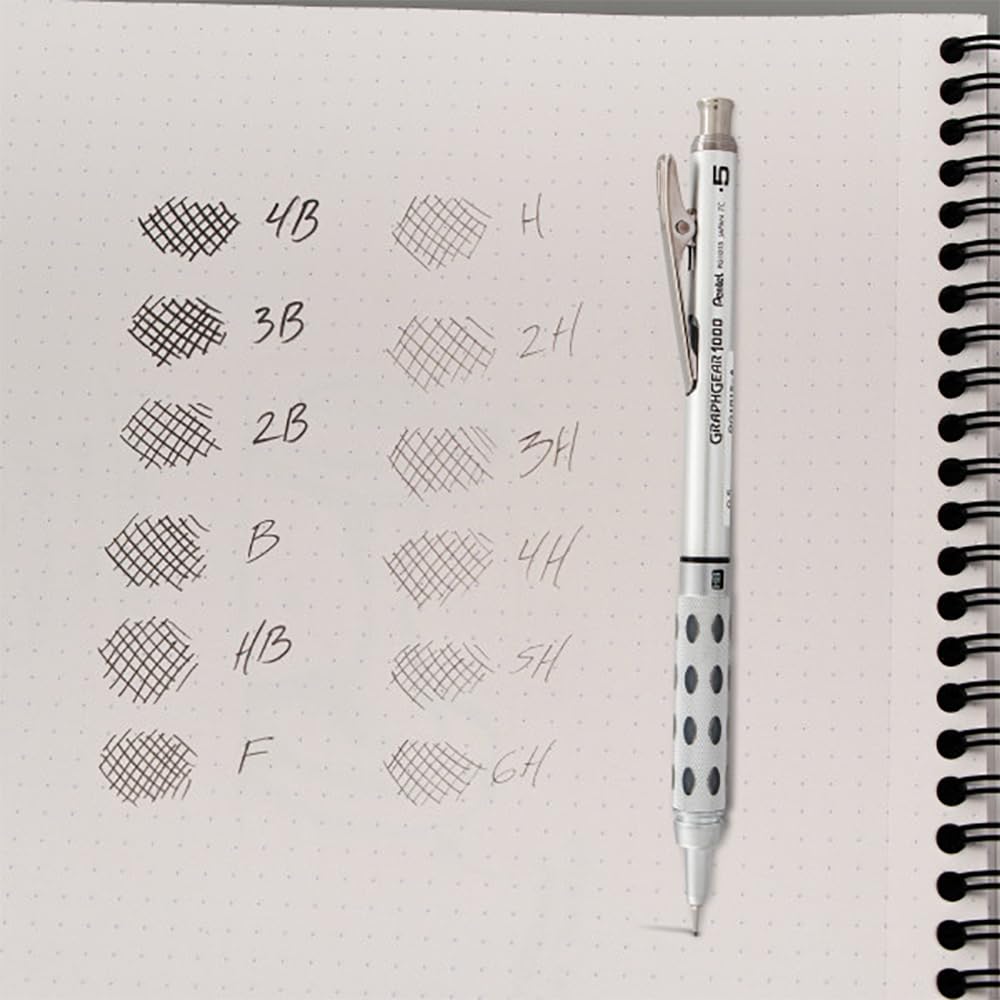 Pentel Super Hi-Polymer Lead Refill (0.5mm) Fine, 2B, 36 Total Pieces