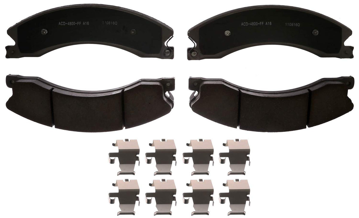 ACDelco Silver 14D1411CH Ceramic Front Disc Brake Pad Set