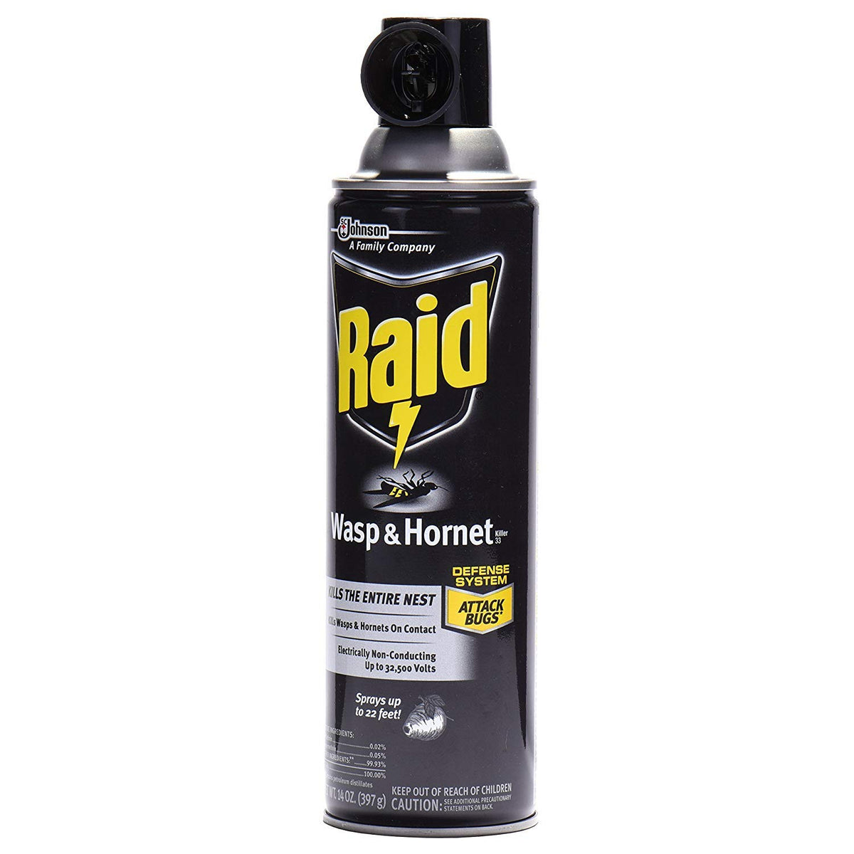 Raid Wasp Hornet Killer Spray (14 Ounce (Pack of 3))