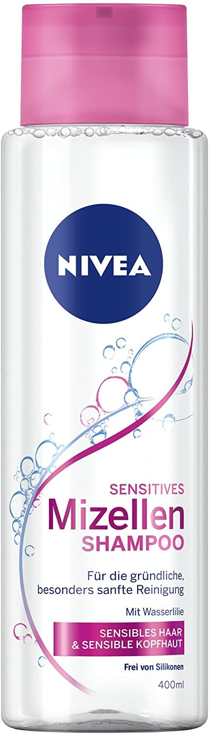 Nivea Micelles Shampoo 3 x 400 ml Bottles