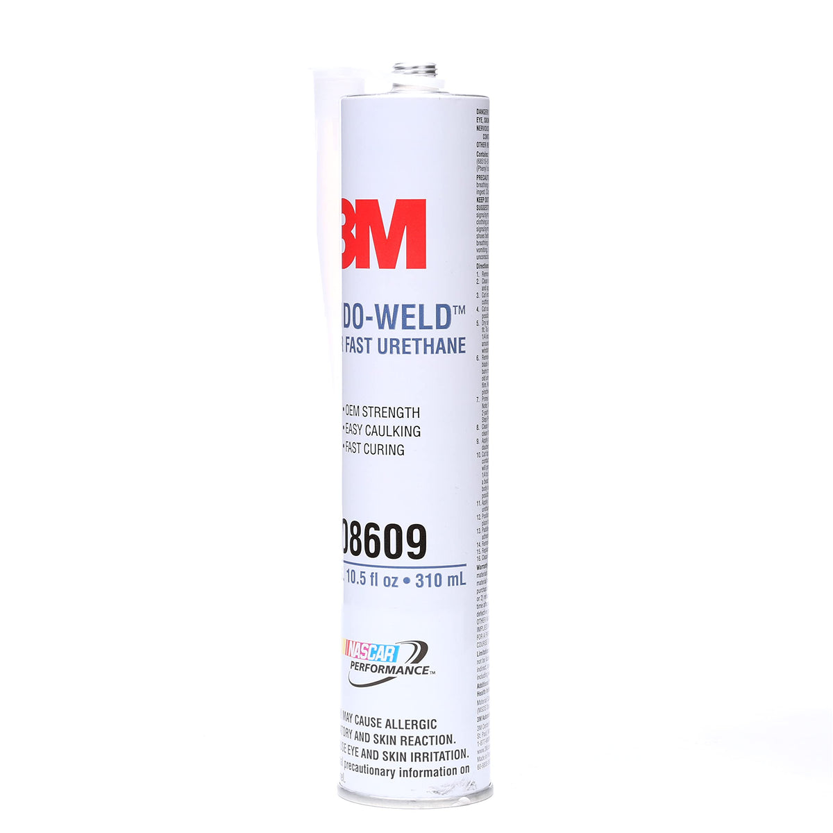 3M 08609 Window-Weld Super Fast Urethane Black Cartridge - 10.5 fl oz.