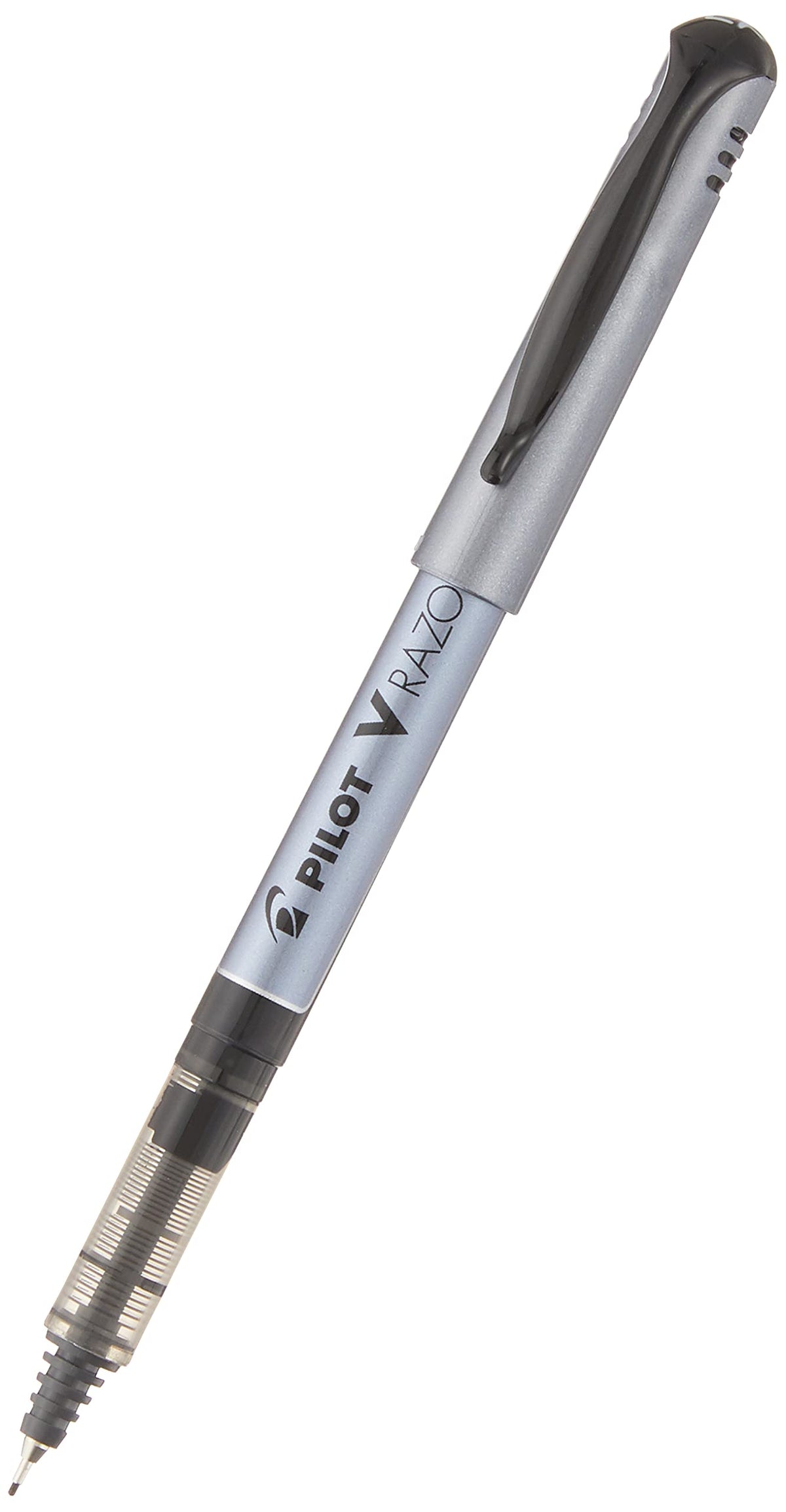 Pilot V Razor Point Liquid Ink Markers, Extra Fine Point, Black Ink, 12-Pack (11020), Dozen Box