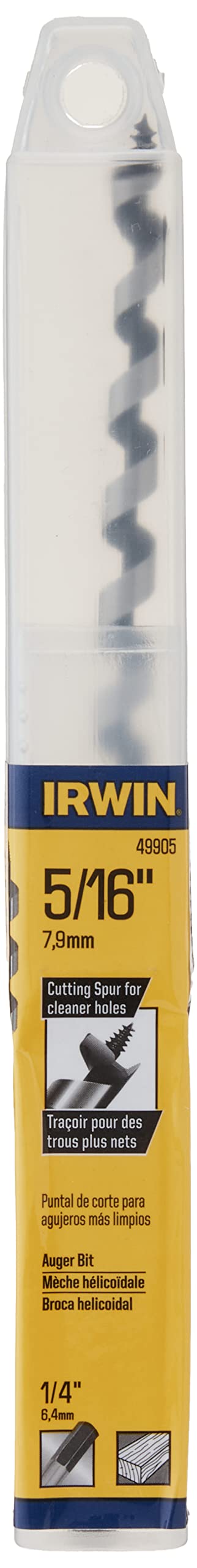 Irwin Tools 49905 Industrial Tools I-100 5/16" Auger Bit