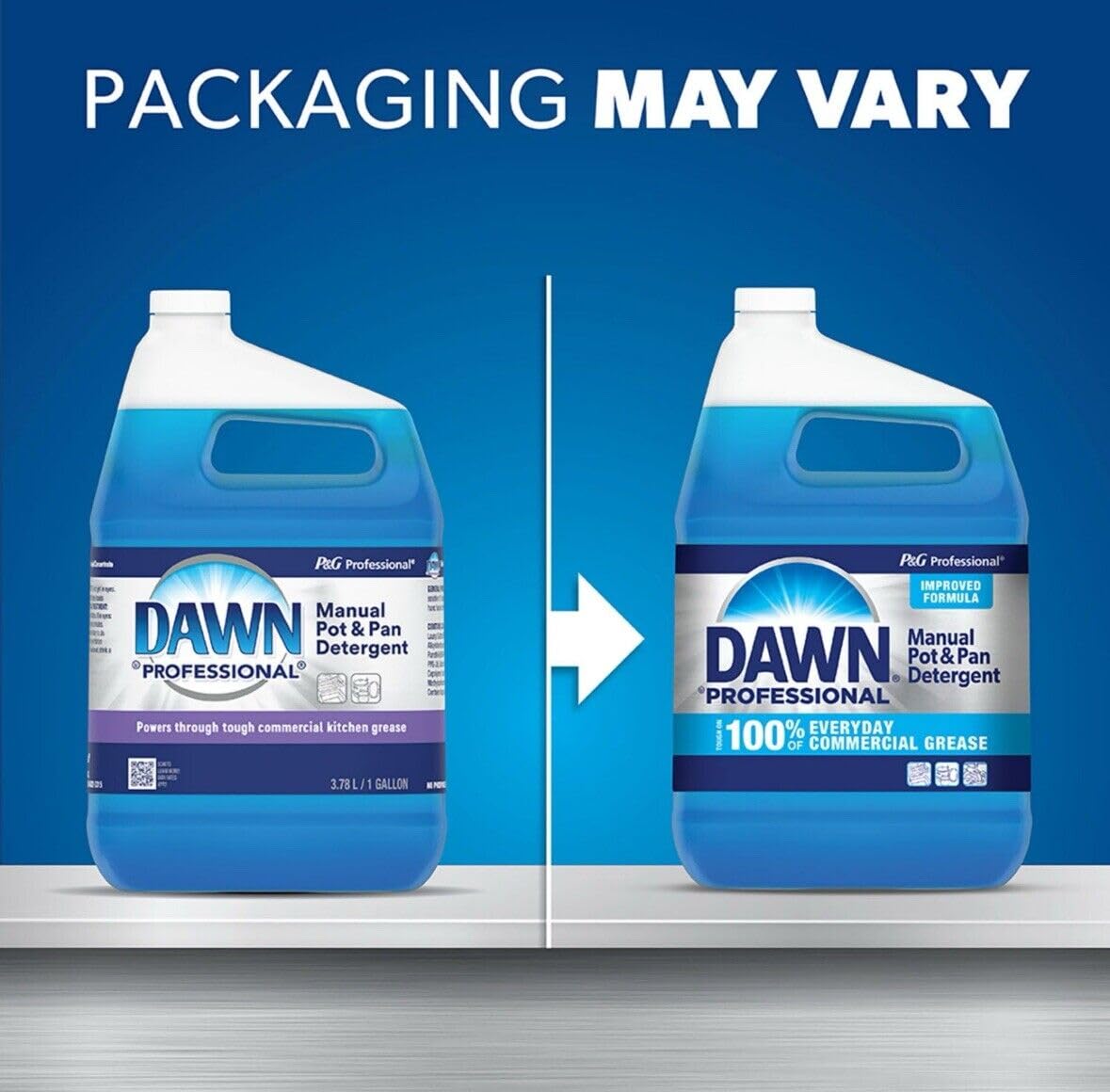 Dawn Dishwashing Detergent - Gallon Jug 3.78 L (1 Gallon with Pump) - Package may vary.