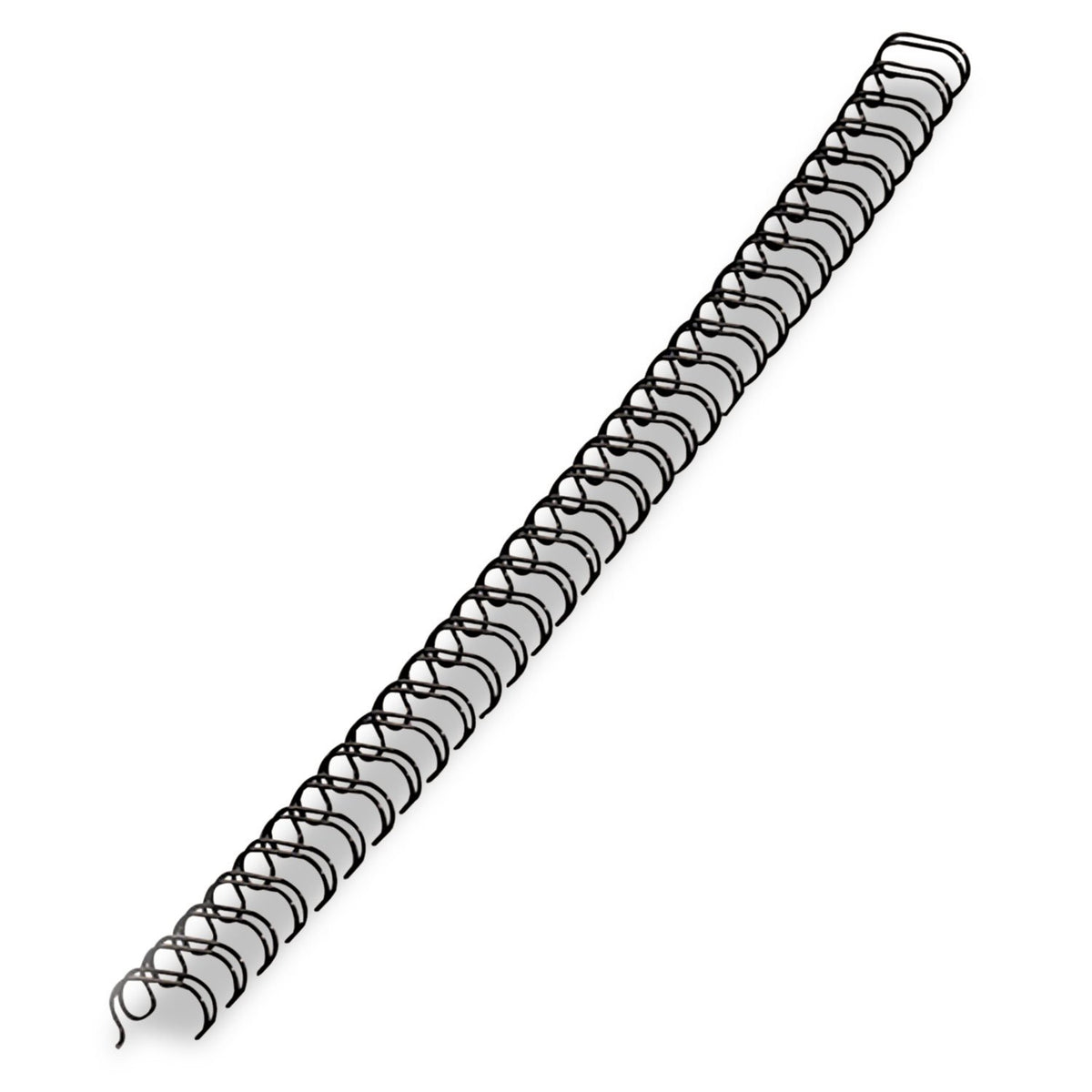Fellowes Wire Binding Spines, 1/2 Inch Diameter, Black, 100 Sheets, 25 Pack (5255401)
