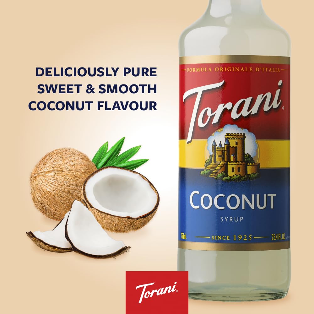 Torani Coconut Syrup, 750 ml
