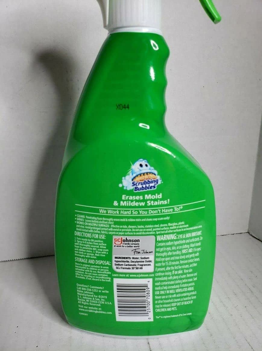 Scrubbing Bubbles Foaming Bleach Bathroom Cleaner, 32.0 FL OZ, Pack of 3