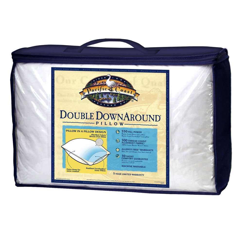 Pacific Coast Double Down Around Set (2 Pillows) Queen