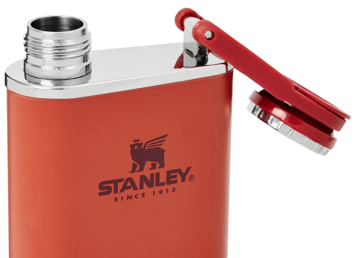 Stanley Easy Fill Wide Mouth Flask 8OZ Cinnamon