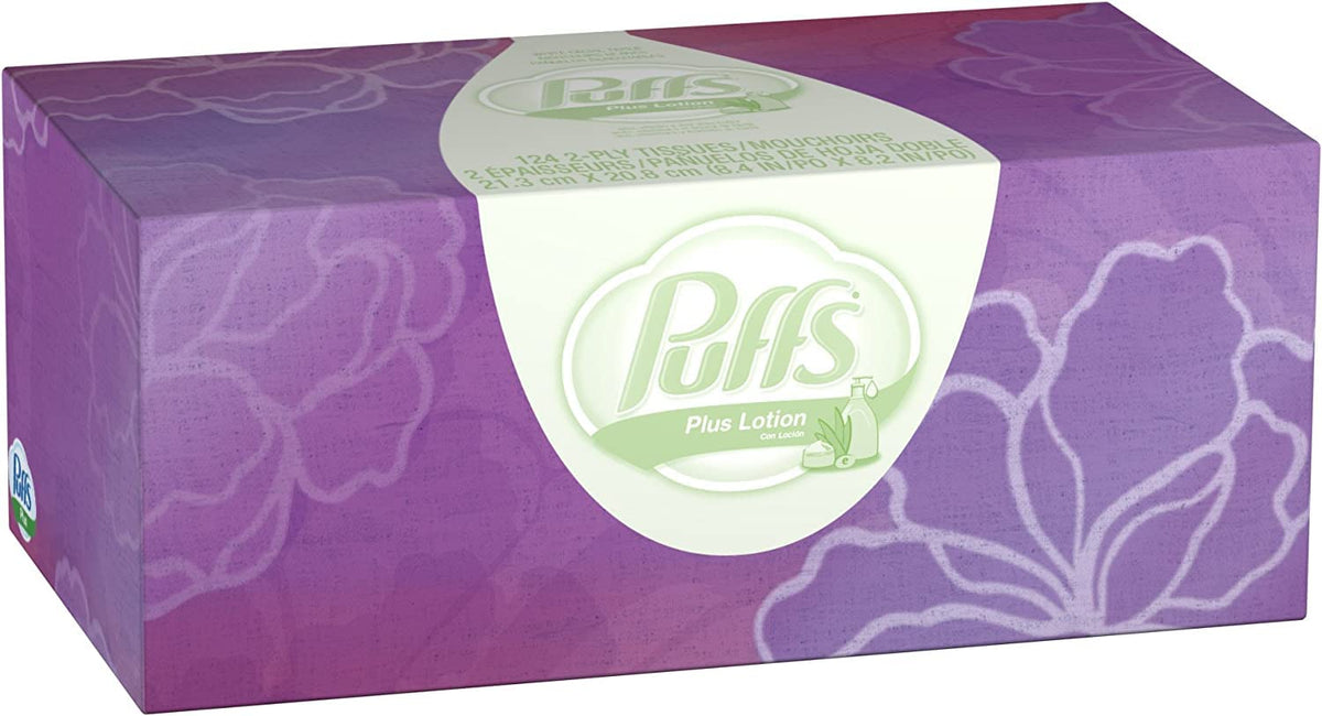 Puffs TISS +Lotion 124CT