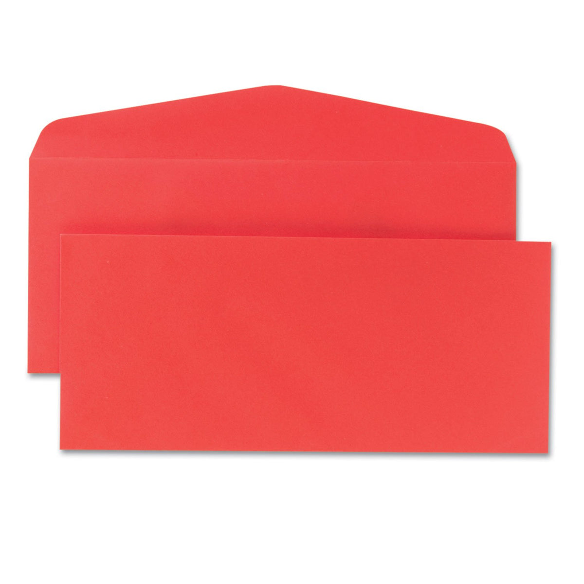 Quality Park Colored Envelope, Traditional, #10, Red, 25 per Pack (11134)