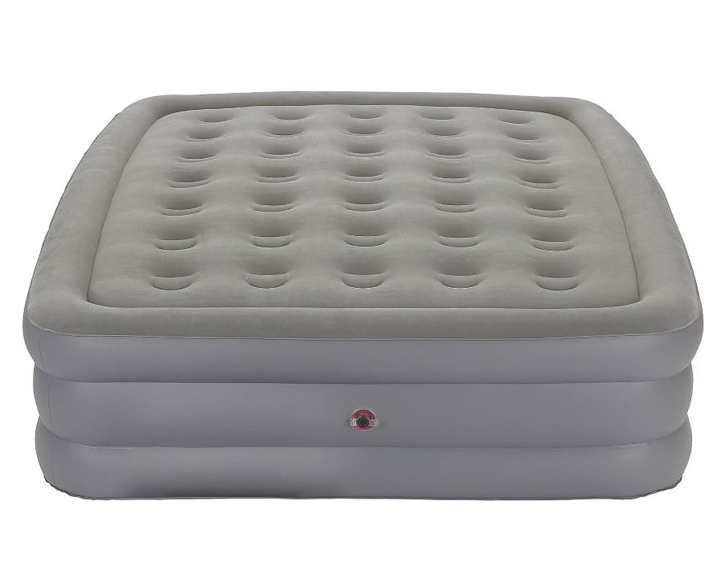 Coleman GuestRest 18" Plush Top Double High Air Mattress Airbed with Integrated Storage System and Carry Bag, Pump Not Included, Queen