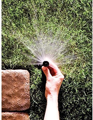 Rain Bird 1812AP Professional Pop-Up Sprinkler, Adjustable 0Â° - 360Â° Pattern, 8' - 15' Spray Distance, 12" Pop-up Height