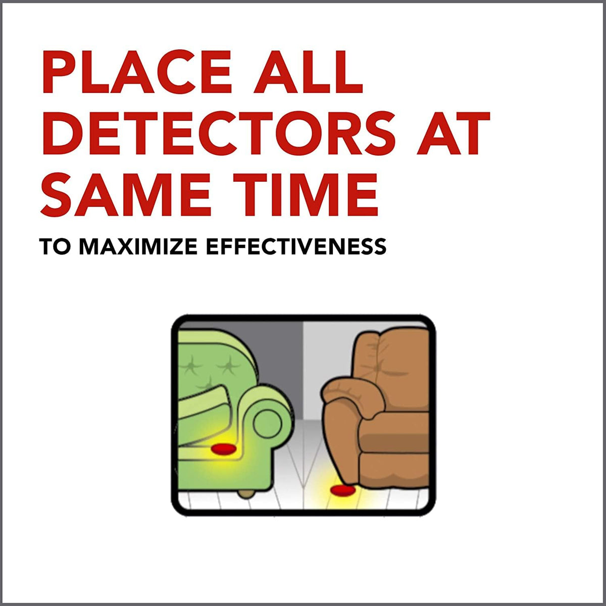 Bed Bug 2 in 1 Detector and Trap - 8 Pack