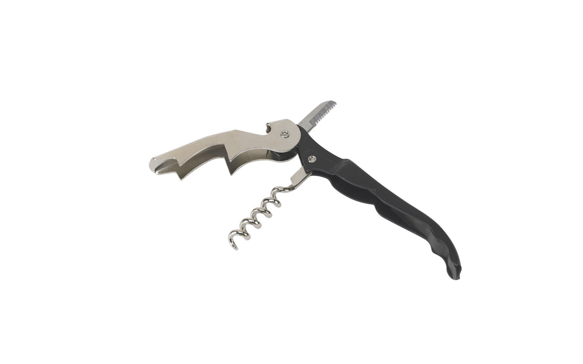 Good Cook Waiter's Corkscrew,Black & Silver,Medium